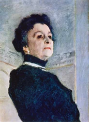 Porträt von Maria Nikolajewna Jermolowa (Detail), 1905