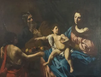 Heilige Familie mit dem jungen Johannes dem Täufer