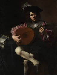 Lautenspieler, ca. 1625-26