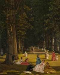 Die Allee, Wildernesse, Kent, 1900