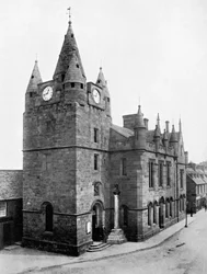 Alter Turm, Tain, Ross und Cromarty, Schottland, 1924-1926