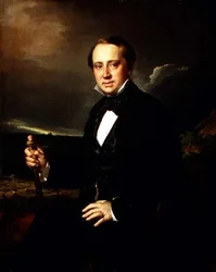 Porträt von Alexander Alexandrovich Sapozhnikov (1827-87)