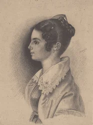 Gräfin Vera Fjodorowna Wjasemskaja, geb. Gagarina 1790-1886