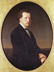 Porträt von N.G. Rubinstein