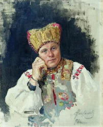 Russischer Bauer, 1896
