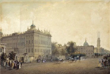 St. Petersburg. Der Anichkov-Palast, 1830er Jahre
