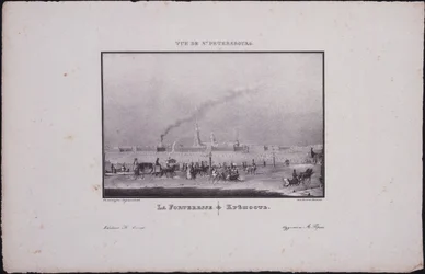Ansichten von Sankt Petersburg. Die Peter-und-Paul-Festung, 1833