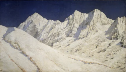 Indien. Schnee auf dem Himalaya, 1874-1876