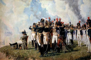 Napoleon Bonaparte auf den Höhen von Borodino, 1897