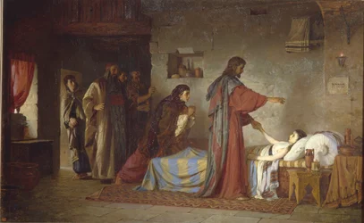 Die Auferweckung der Tochter des Jairus, 1871