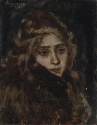 Prinzessin Maria Alexandrowna Menschikowa. Studie für Menschikow in Beresow, 1882