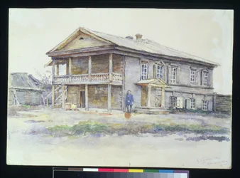 Surikovs Haus in Krasnoyarsk, 1890-91
