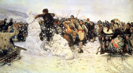 Die Eroberung der Schneefestung, 1891