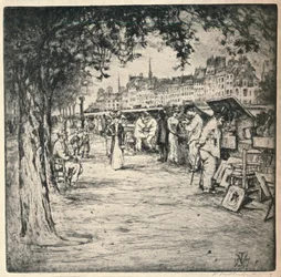 Entlang des Kais, 1915
