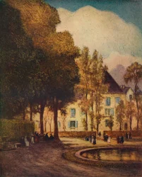 Bassin Du Dragon, Versailles, ca. 1915
