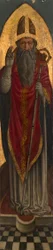 Bischof Heiliger von einem Augustineraltar