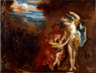 Bacchus, Ceres und Amor