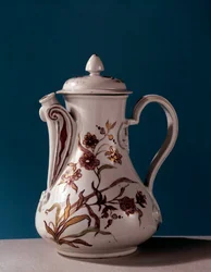 Porzellantopf aus dem 18. Jahrhundert Venezianische Schule, Paris, dekorative Künste