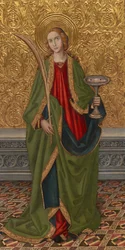 Heilige Lucia, um 1500