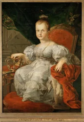 Königin Isabel II. als Kind