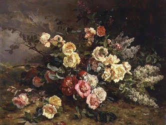 Stillleben mit Blumen