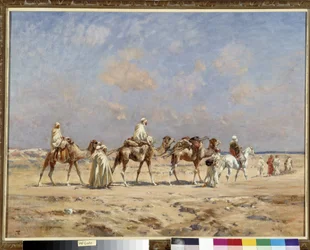 Karawane in der Wüste