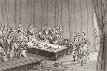 Napoleons Leichnam.