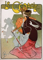 Das Abendmahl, Belgien, Ende des 19. Jahrhunderts (Plakat)