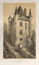 Befestigtes Haus in Uzerches (Corrèze)