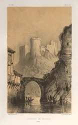 ...Pl. 12, Schloss Druyes Yonne, 1860
