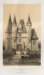 Pl. 88, Ancien Château de Barou Calvados, 1860