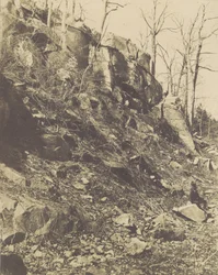 [Felsiger Hang], 1850er Jahre