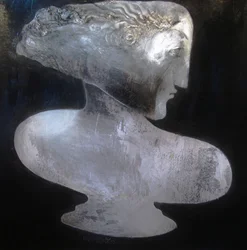 Elegantes Silberprofil