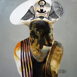 Rätselhaftes Stammesporträt