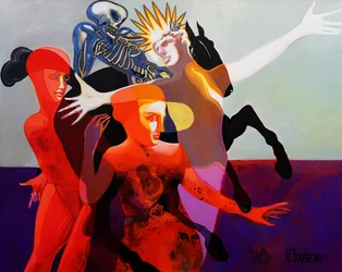 Surreale mythologische Figuren