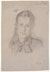 Porträt von Martha Møller (1880 mit Viggo Johansen verheiratet)