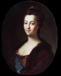 Porträt der Kaiserin Katharina II. von Russland (1729-1796)