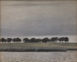 Vorstudie zu Solregn. Gentofte See