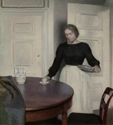 Innenraum, Strandgade 30, Detail, 1899