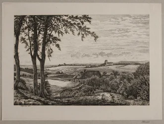 Nachmittagslandschaft, Seeland