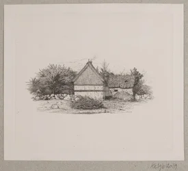 Ein Bauernhaus