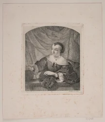 Porträt von Ferdinand Bols Frau
