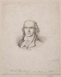 Porträt von P. A. Heiberg