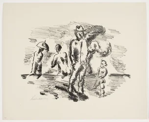 Blatt aus "Klingens Kunstnermappe Nr. 2"