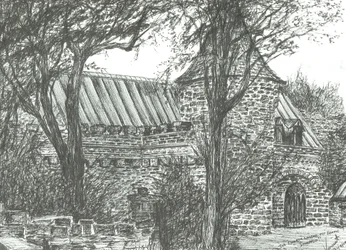 Kirche auf dem Weg nach Oban, 2007