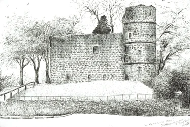 Ruine in Strathaven, 2012