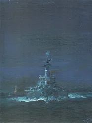 USS Washington sichtet Kirishima auf Radar bei Guadalcanal 1942, 2019