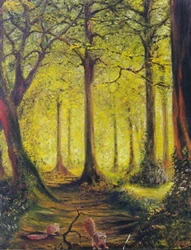 Gelber Wald