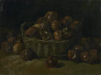 Korb mit Äpfeln
