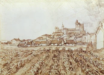 Blick auf Saintes-Maries